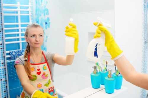 Professional office cleaning in Bow keeping a modern workspace spotless