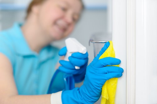 Deep one off cleaning Bow service in a modern East London flat