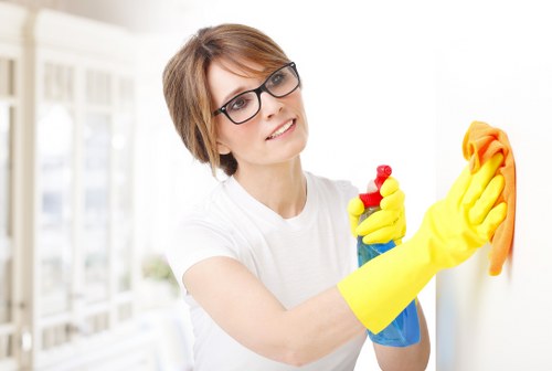 Bow cleaning company team handling domestic and office cleaning tasks