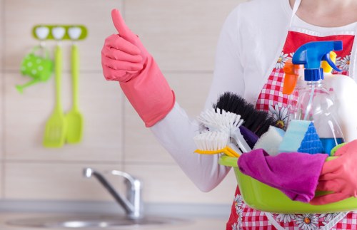 Discussing a cleaning complaint calmly and respectfully