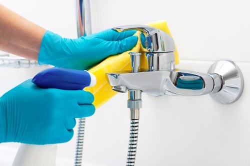 Accessible oven cleaning Bow page with support request guidance