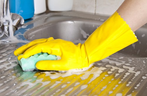 Spotless oven in a Bow kitchen representing professional appliance cleaning services