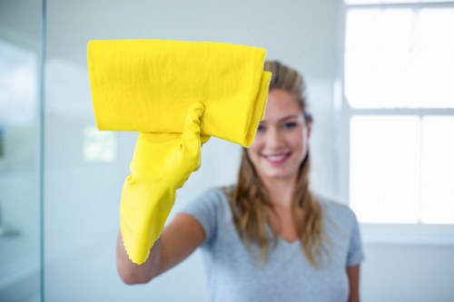 Residential carpets cleaner in Bow restoring a hallway carpet